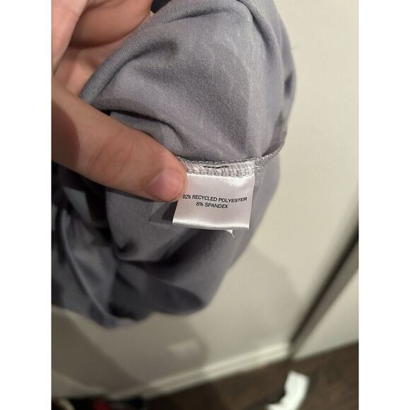 Peter Millar Forge Arrow Mens Medium Gray 1/4 Zip Pullover Vest - Picture 5 of 10